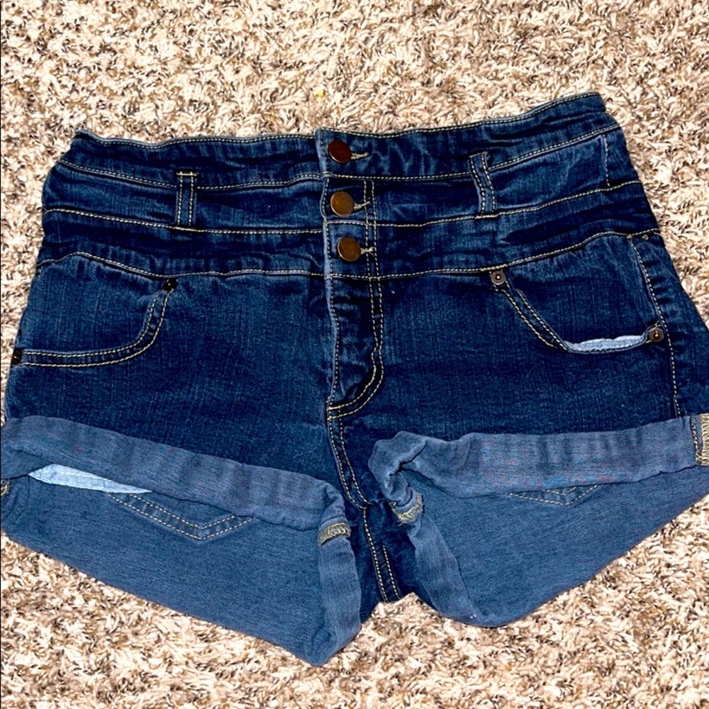 Xhilaration High Waisted Denim Shorts